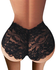 Sexy Lace Trim Boxer Briefs