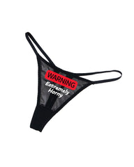 Sexy Low-Rise Mesh T-Back Panties