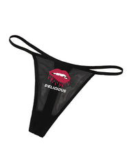 Sexy Low-Rise Mesh T-Back Panties