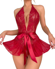 Plus Size Multicolor Lace Sexy Teddy & Bodysuit