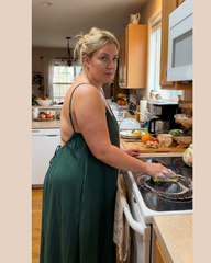 Women's Solid Color Backless Cami NightDress