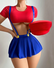 Sexy 2-Piece Lingerie Set – Hot Girls Seduction Uniform