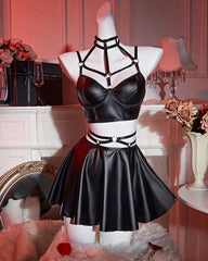 Women's Goth Sexy Lingerie Set