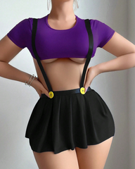 Sexy 2-Piece Lingerie Set – Hot Girls Seduction Uniform