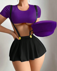 Sexy 2-Piece Lingerie Set – Hot Girls Seduction Uniform