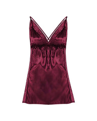 Sexy Plus Size Lace Babydoll – Nightdress with Panty