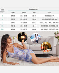 Sexy Babydoll Lingerie for Women – Mesh Lace Chemise with Side Slit