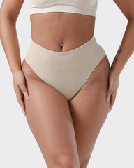High Waist Seamless Tummy Control Brief Panty