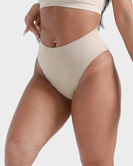 High Waist Seamless Tummy Control Brief Panty