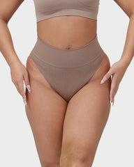 High Waist Seamless Tummy Control Brief Panty