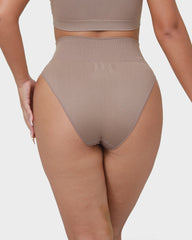 High Waist Seamless Tummy Control Brief Panty
