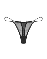 Sexy Low Rise T-back Mesh Panties