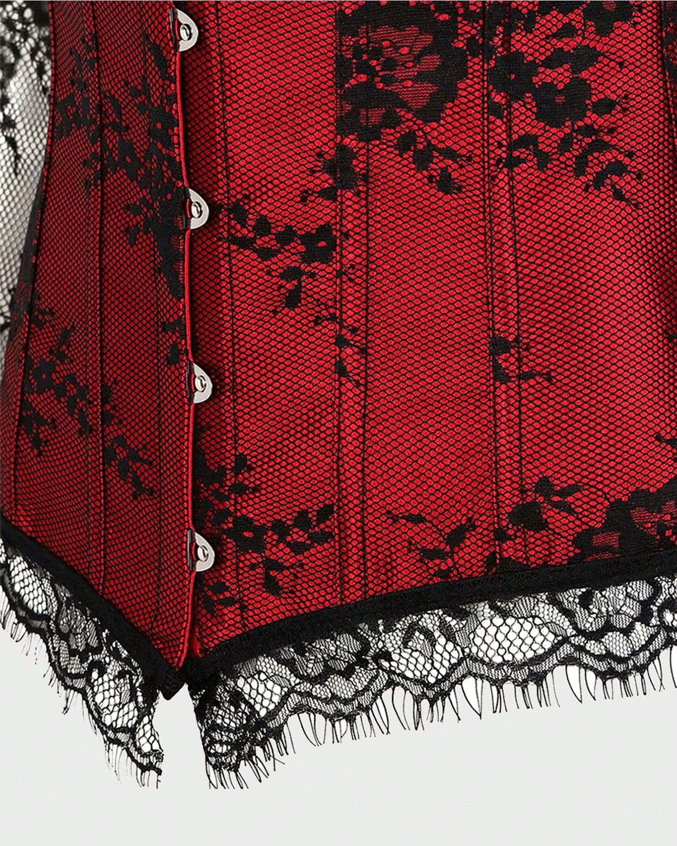 Corset Tops for Women With Lace Sleeves