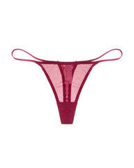 Sexy Low-Rise Mesh T-Back Panties