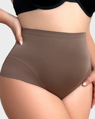 High-Rise Seamless Tummy Control Shaping Brief Panty